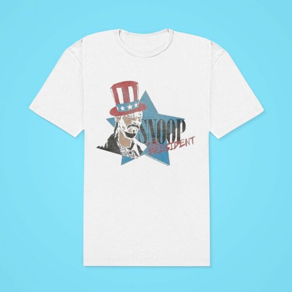 Snoop Dogg For Presiden Classic Tshirt