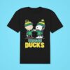 Snoopy And Charlie Brown Oregon Ducks The Peanuts Classic Tshirt