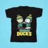 Snoopy And Charlie Brown Oregon Ducks The Peanuts Tshirt