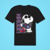 Snoopy The Peanuts Uconn Huskies Fan Classic Tshirt