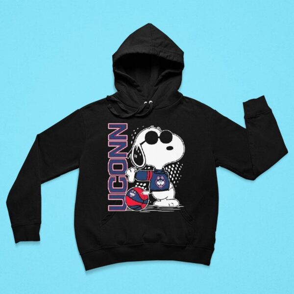 Snoopy The Peanuts Uconn Huskies Fan Hoodie