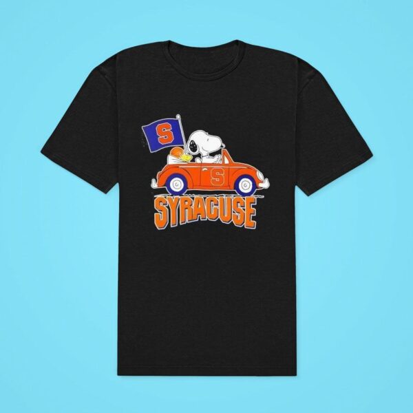 Snoopy X Syracuse Orange Basketball Classic Tshirt