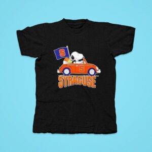 Snoopy X Syracuse Orange Basketball Tshirt