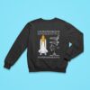 Space Shuttle Atlantis Schematic Space Transportation System Sweatshirt