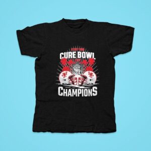 Staff Dna Cure Bowl Champions Jacksonville State Gamecocks Tshirt