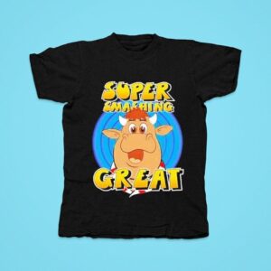 Super Smashing Great Bullseye Tv Cartoon Tshirt