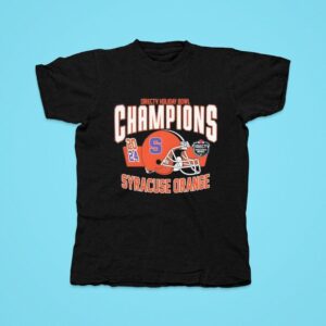 Syracuse Orange Directv Holiday Bowl Champions Tshirt