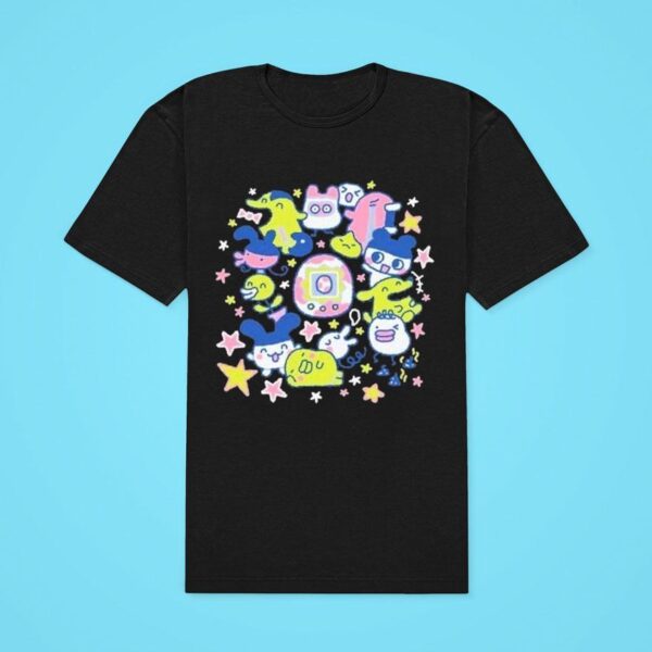 Tamagotchi Eggcellent Friends Classic Tshirt