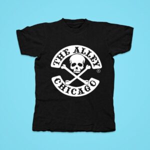 The Alley Chicago Skull Crossbones Tshirt