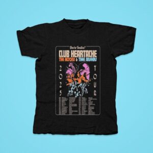 The Altons Thee Sinseers Club Heartache Tour Tshirt