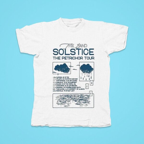 The Band Solstice The Petrichor Tour Tshirt