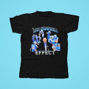 The Dan Campbell Effect Detroit Lions Coach Tshirt