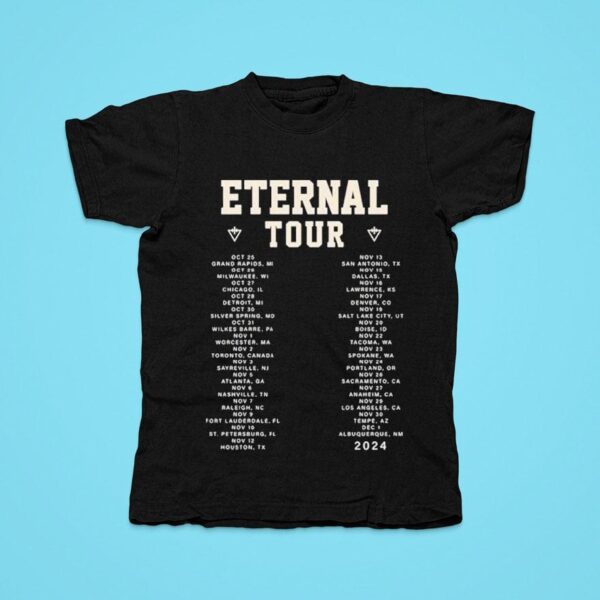 The Devil Wears Prada Is Eternal Tour Tshirt