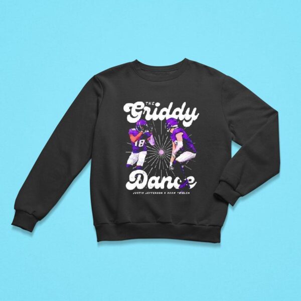 The Griddy Dance Justin Jefferson X Adam Thielen Sweatshirt