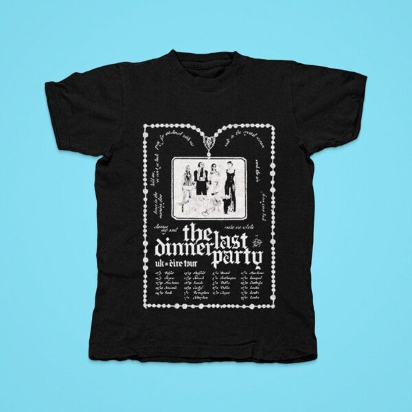 The Last Dinner Party Uk And Ire Tour Tshirt