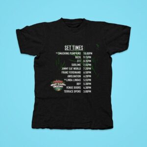 The Smashing Pumpkins Set Times Almost Acoustic Christmas Dec Tshirt