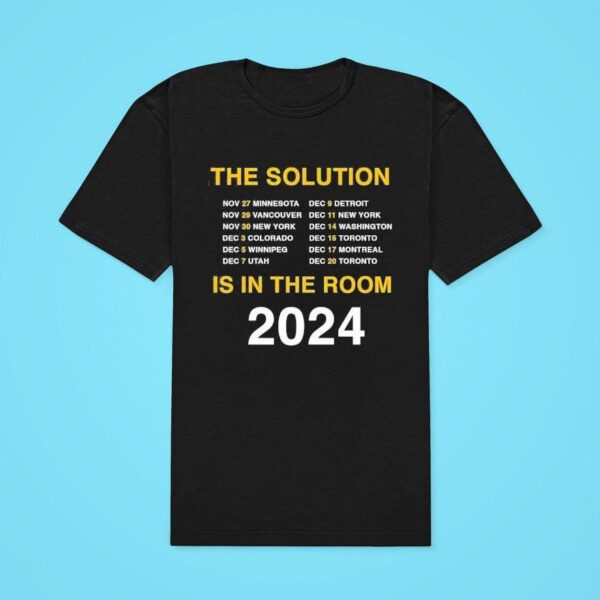 The Solution In The Room Tour Classic Tshirt