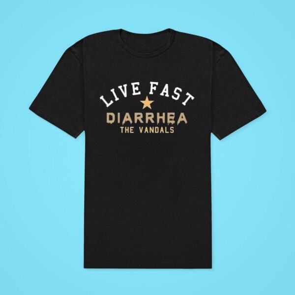 The Vandals Live Fast Diarrhea Classic Tshirt