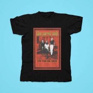 Thee Sacred Souls Live For You Tour Show Tshirt