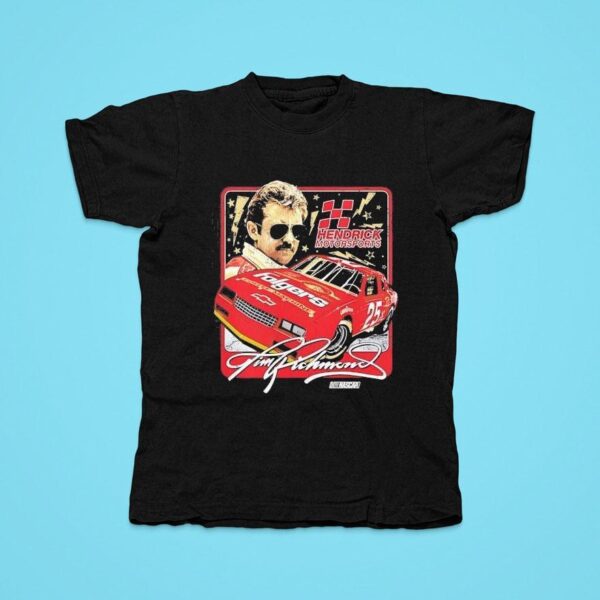 Tim Richmond Hendrick Motorsports Team Folgers Car Tri Blend Tshirt