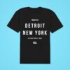 Trust Us Detroit New York Est Classic Tshirt