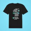 Tulane Green Wave All Names Of Legends Gasparill Bowl Champions Classic Tshirt