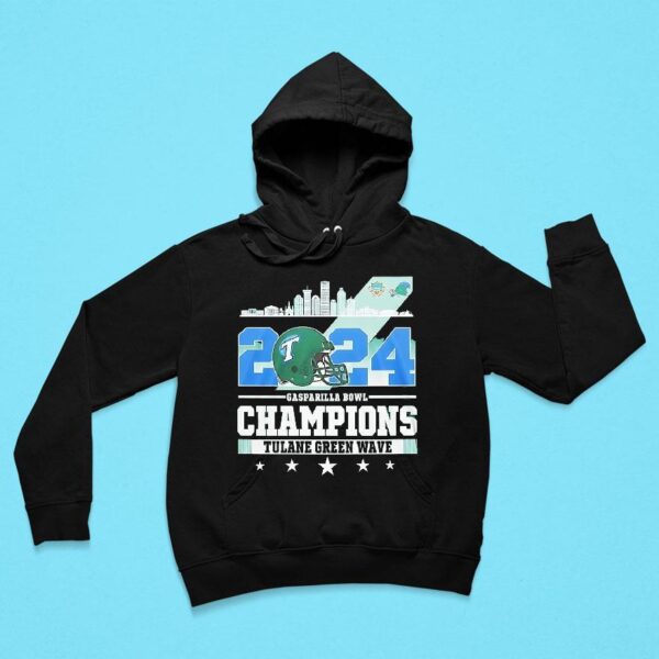 Tulane Green Wave Gasparilla Bowl Champions Hoodie