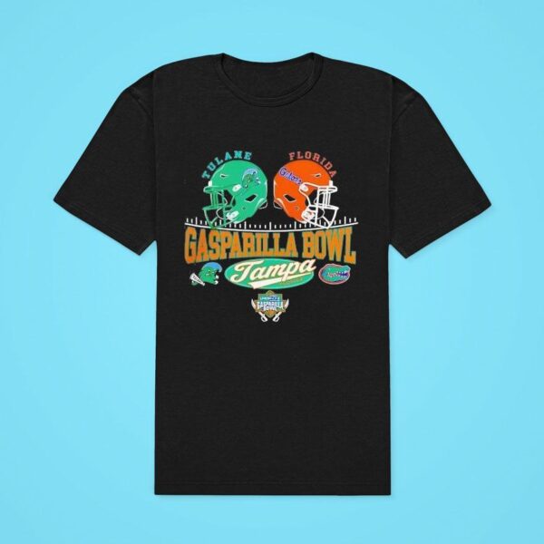 Tulane Green Wave Vs Florida Gators Gasparilla Bowl Head To Head Classic Tshirt