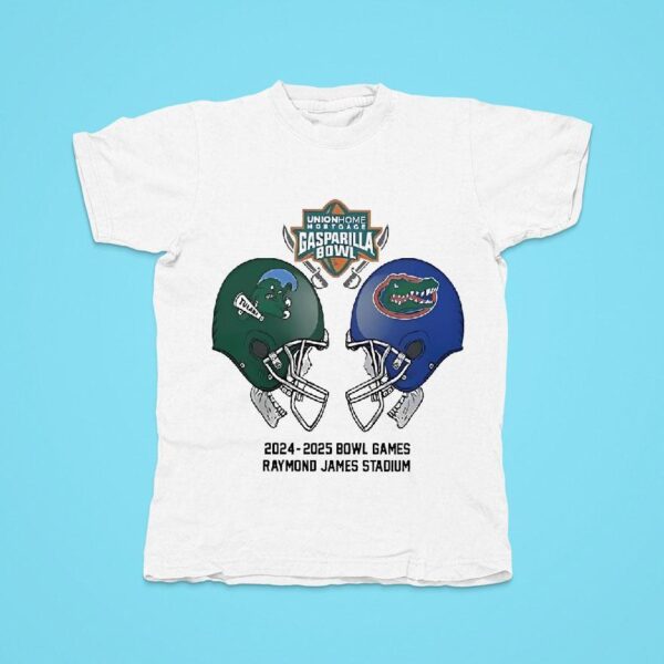 Tulane Green Wave Vs Florida Gators Bowl Games Raymond James Stadium Tshirt