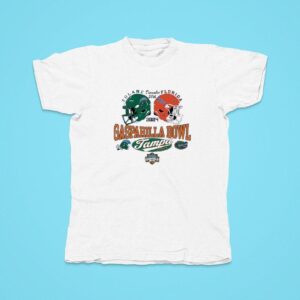 Tulane Green Wave Vs Florida Gators Football Gasparilla Bowl Champions Tshirt