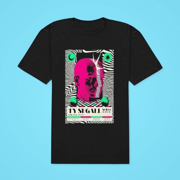 Ty Segall California Solo Shows Acoustic February Classic Tshirt