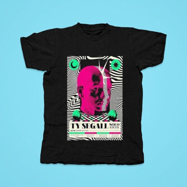 Ty Segall California Solo Shows Acoustic February Tshirt