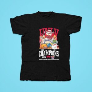 Unlv Rebels La Bowl Champs Fan Celebration Tshirt