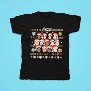 Vcu Rams Women S Basketball Christmas Cartoon Tshirt