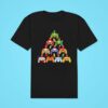 Video Game Controller Christmas Tree Classic Tshirt