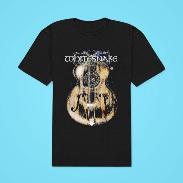 Whitesnake Acoustic Adventures Guitar Classic Tshirt