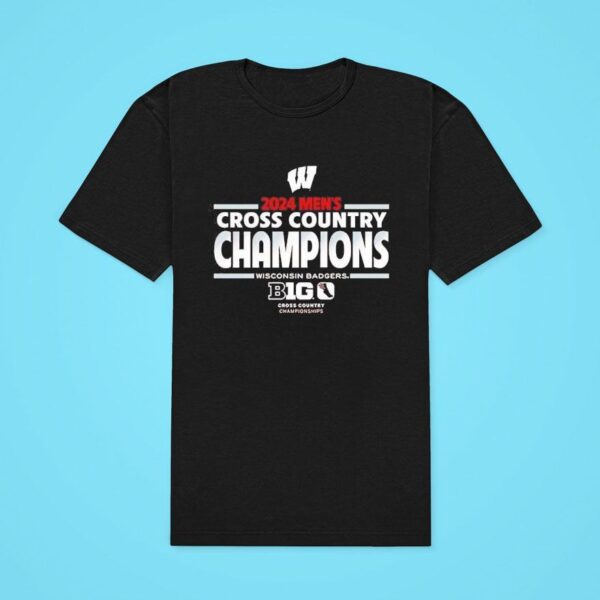 Wisconsin Badgers Men S Cross Country Champions Classic Tshirt