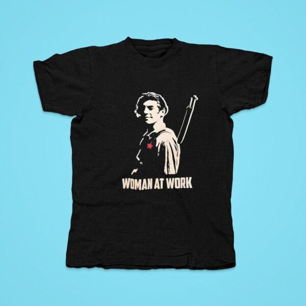 Woman At Work Tshirt