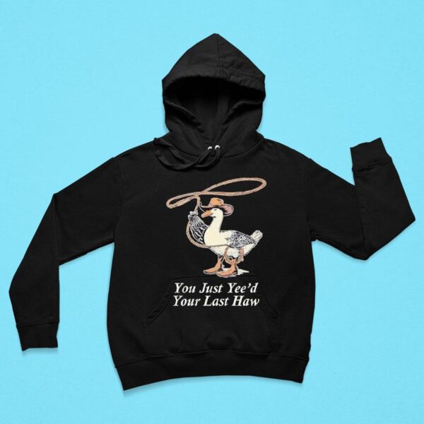 You Just Yee D Your Last Haw Goose Hoodie